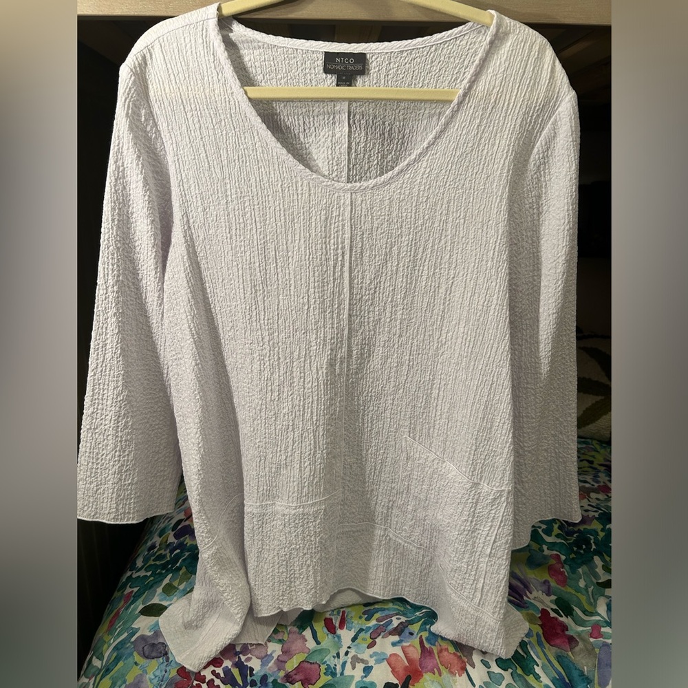 White “Nomadic Traders” Blouse